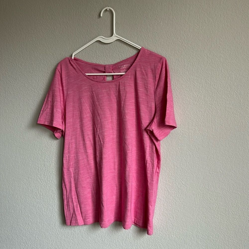 Talbots Top Back knot detail New no tags Sz 1x